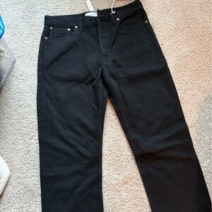 Madewell Black Denim Pants